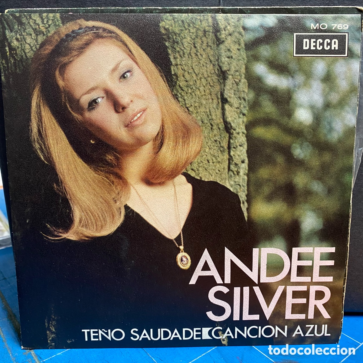 Discos de vinilo: Andee Silver - Te&ntilde;o Saudade / Cancion Azul (7&rdquo;, Single) - Foto 1