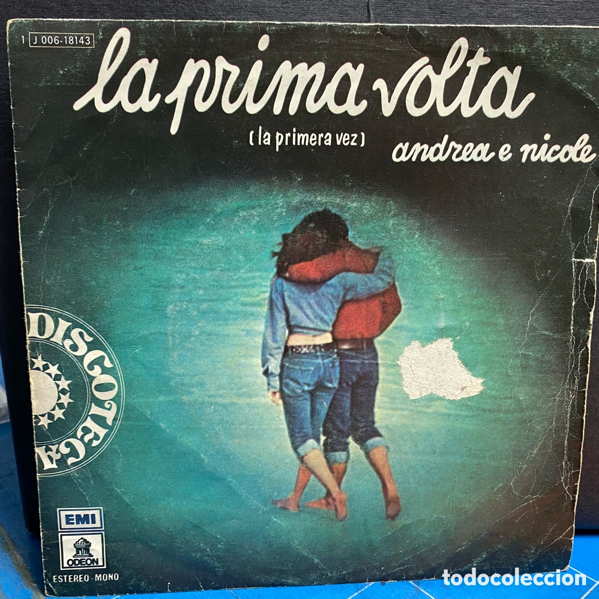 Discos de vinilo: Andrea E Nicole / I Beati Paoli - La Prima Volta (7&rdquo;, Single) - Foto 1