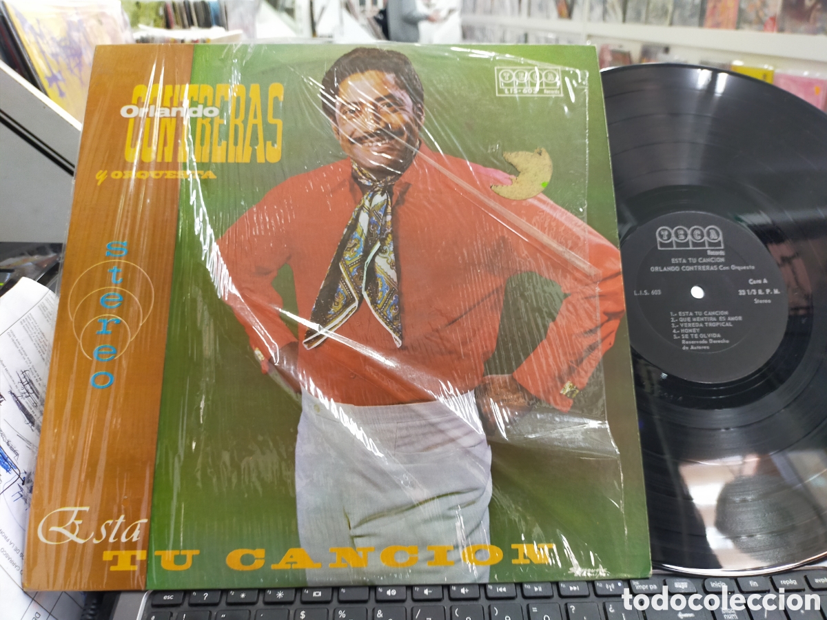 Dischi in vinile: Orlando Contreras LP est&aacute; es tu canci&oacute;n u.s.a.