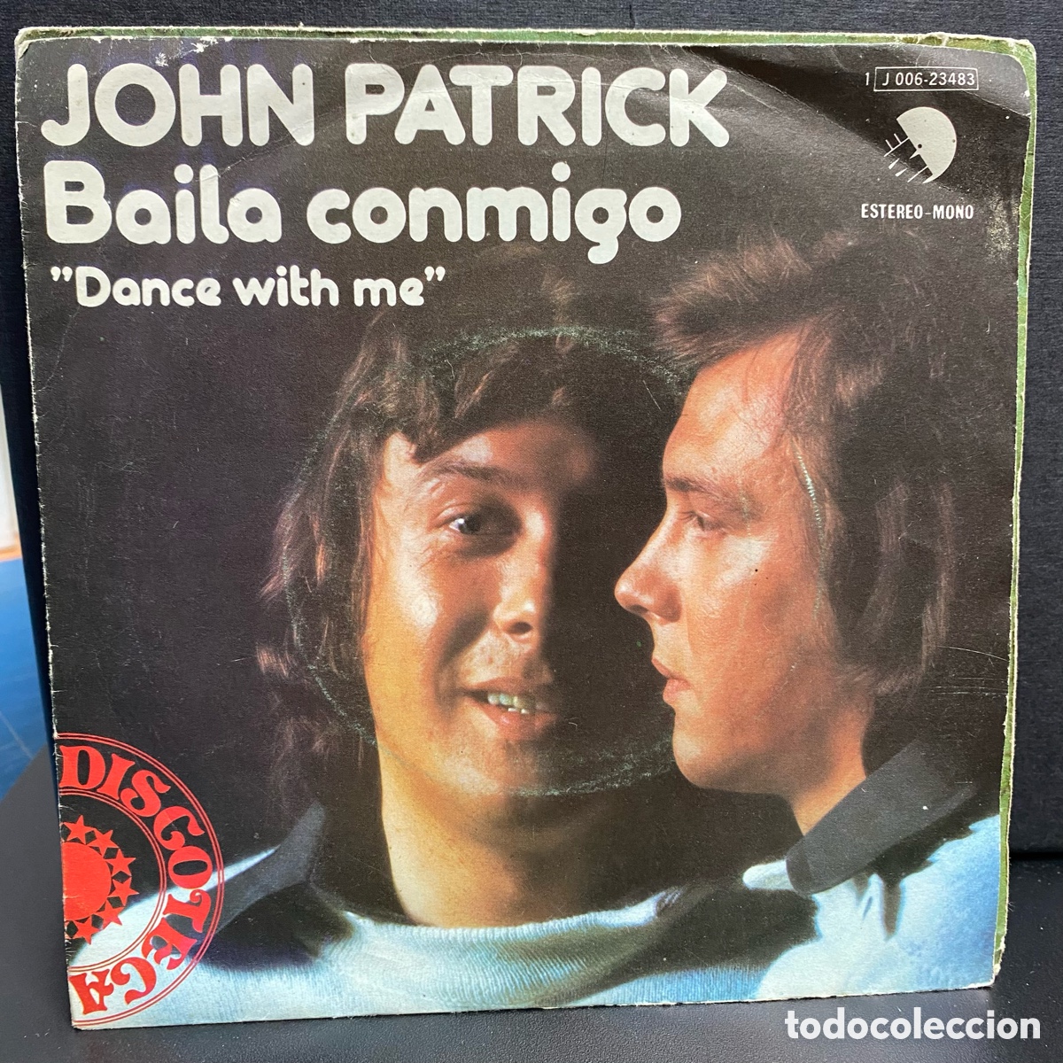 Discos de vinilo: John Patrick - Baila Conmigo = Dance With Me (7&rdquo;, Single) - Foto 1