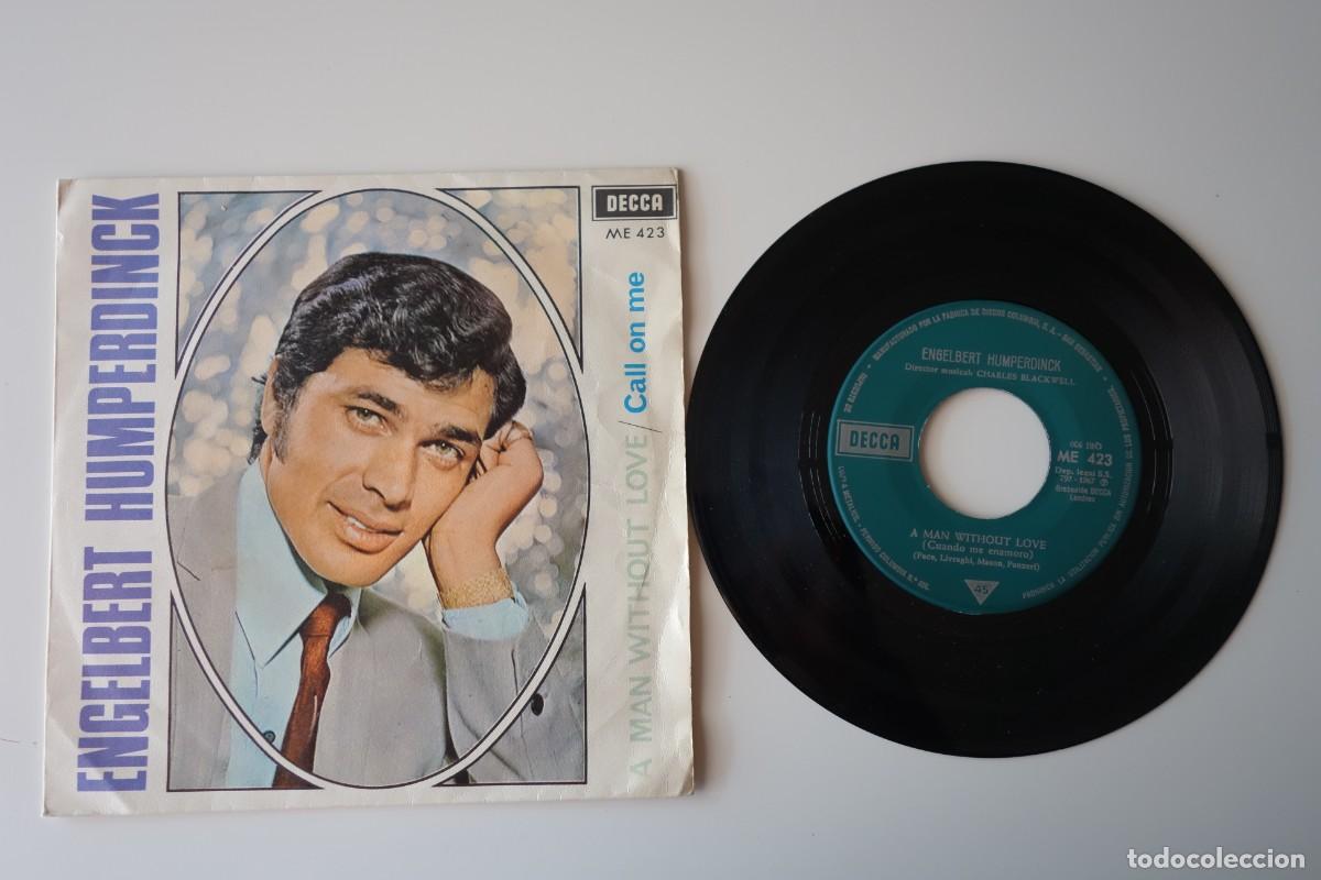Discos de vinilo: ENGELBERT HUMPERDINK: A ManWithout Love. SINGLE VINILO 7&rdquo;. 2 TEMAS - Foto 1