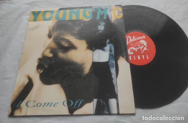 Discos de vinilo: YOUNG MC-I COME OFF MAXI -ESPA&Ntilde;A- - Foto 1