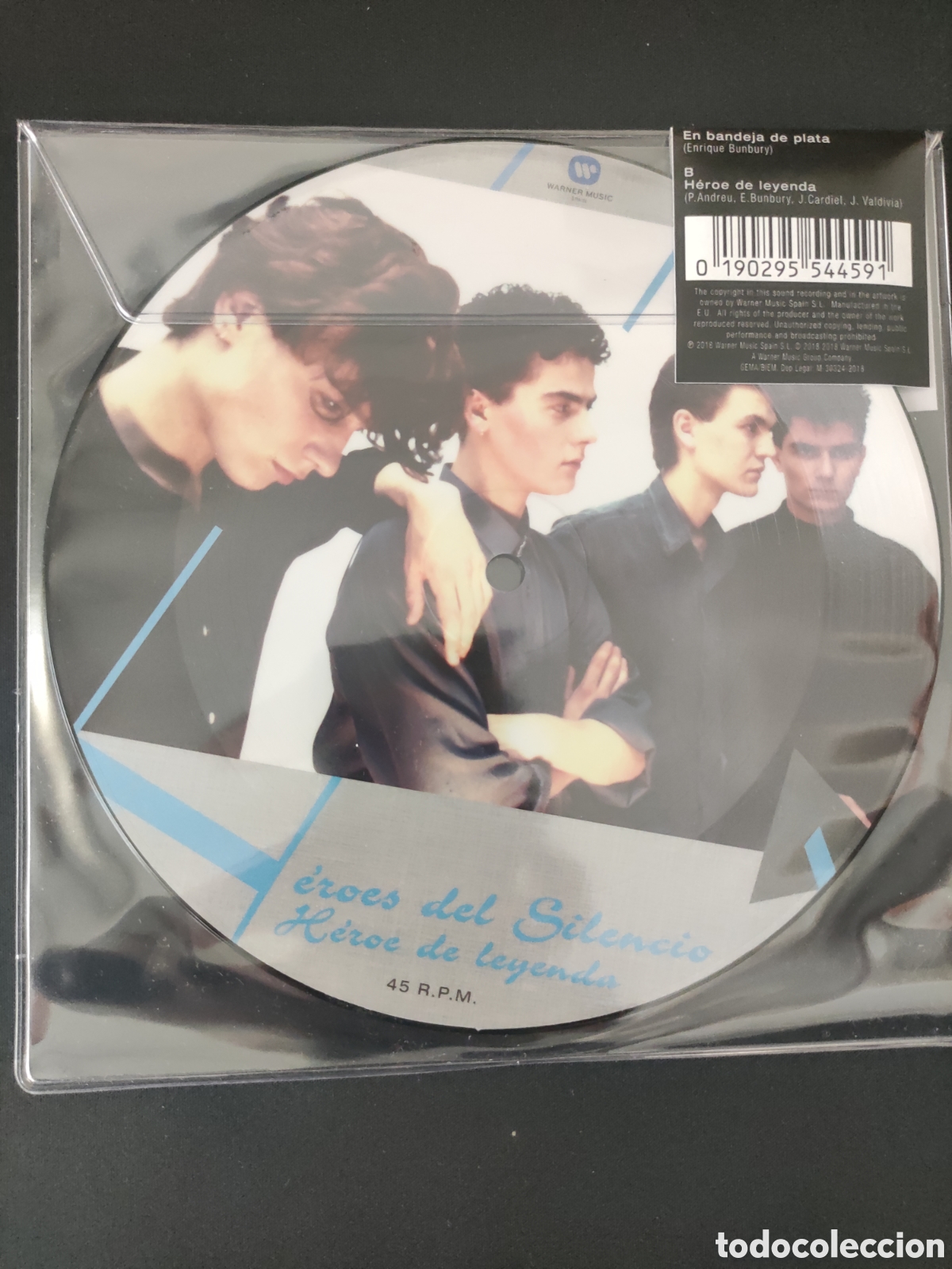 Bunbury  Héroes Del Silencio – En Bandeja De Plata / Héroe De Leyenda ( Vinilo, Picture Disc) – Discos Alta Fidelidad
