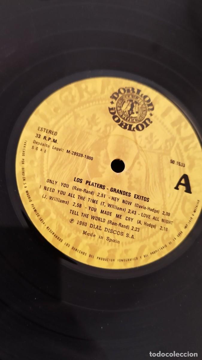 Discos de vinilo: Los Platers &ndash; Grandes Exitos.Vinilo Lp - Foto 2