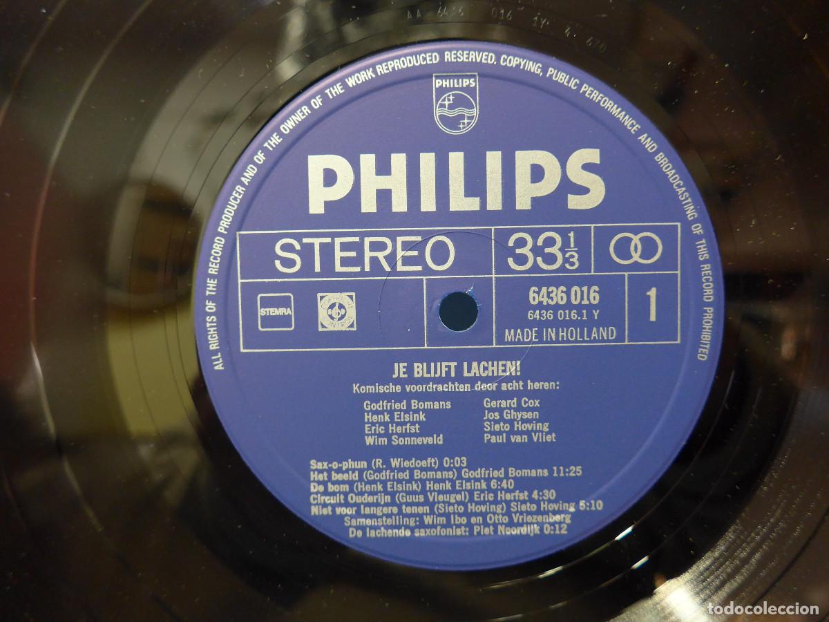 Discos de vinilo: JE BLIJFT LACHEN - Foto 5