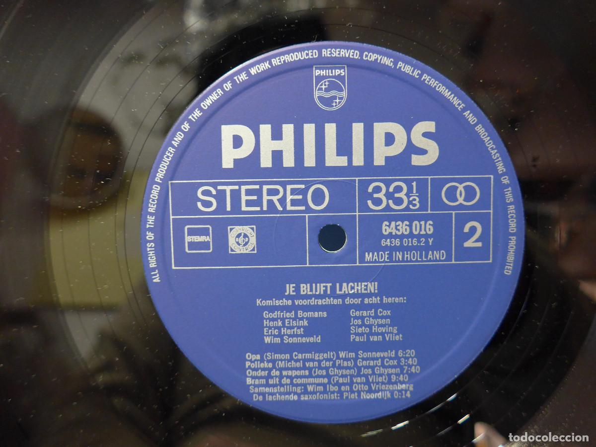 Discos de vinilo: JE BLIJFT LACHEN - Foto 7