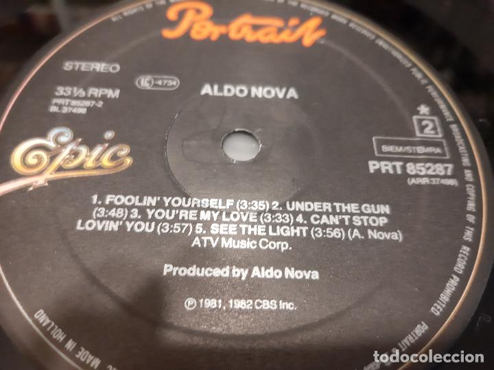 Discos de vinilo: ALDO NOVA -ALDO NOVA- (1982) LP DISCO VINILO - Foto 2