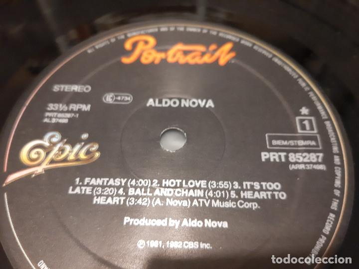 Discos de vinilo: ALDO NOVA -ALDO NOVA- (1982) LP DISCO VINILO - Foto 3