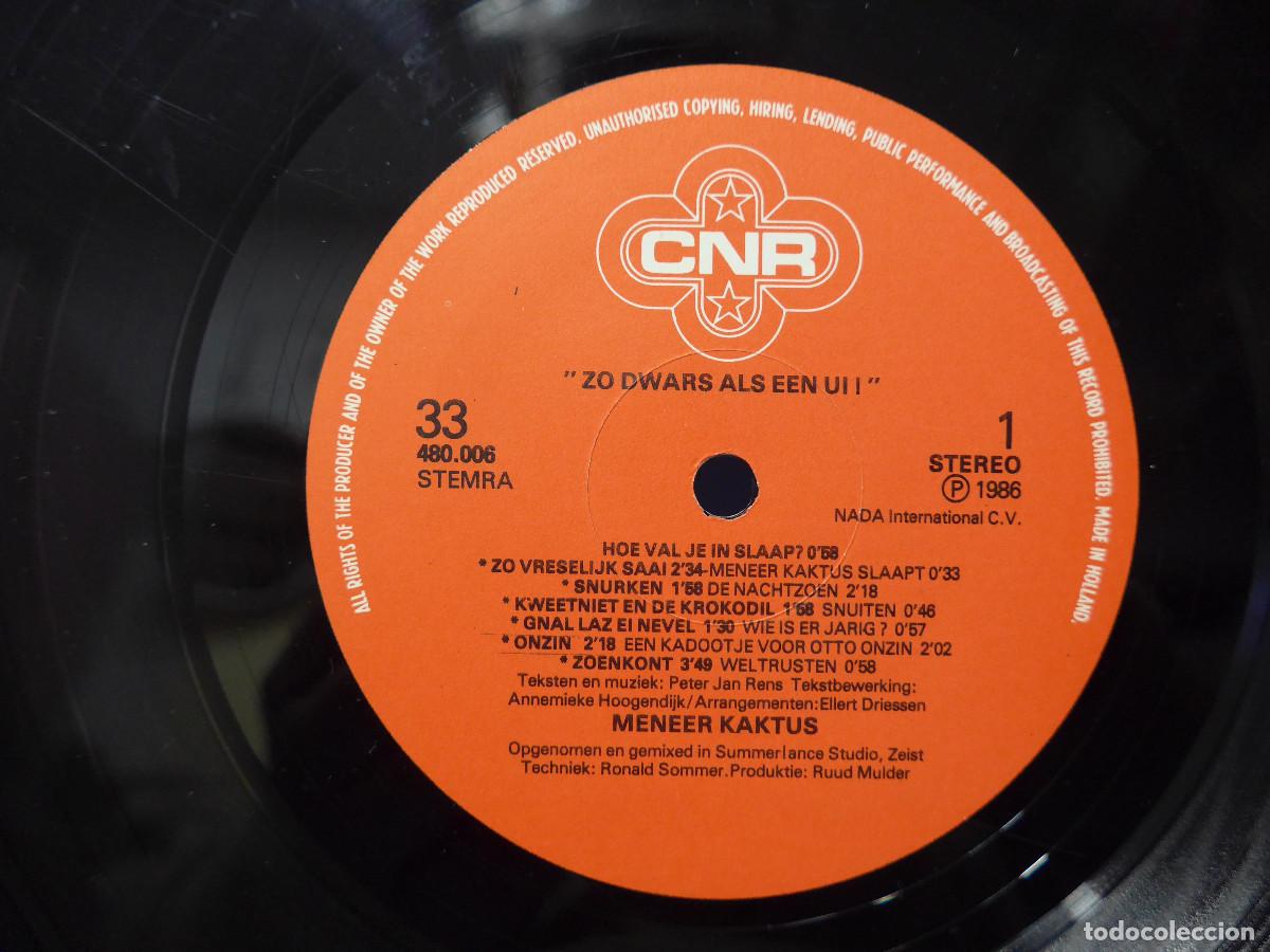 Discos de vinilo: MENEER KAKTUS ZO DWARS ALS EEN UI - Foto 7