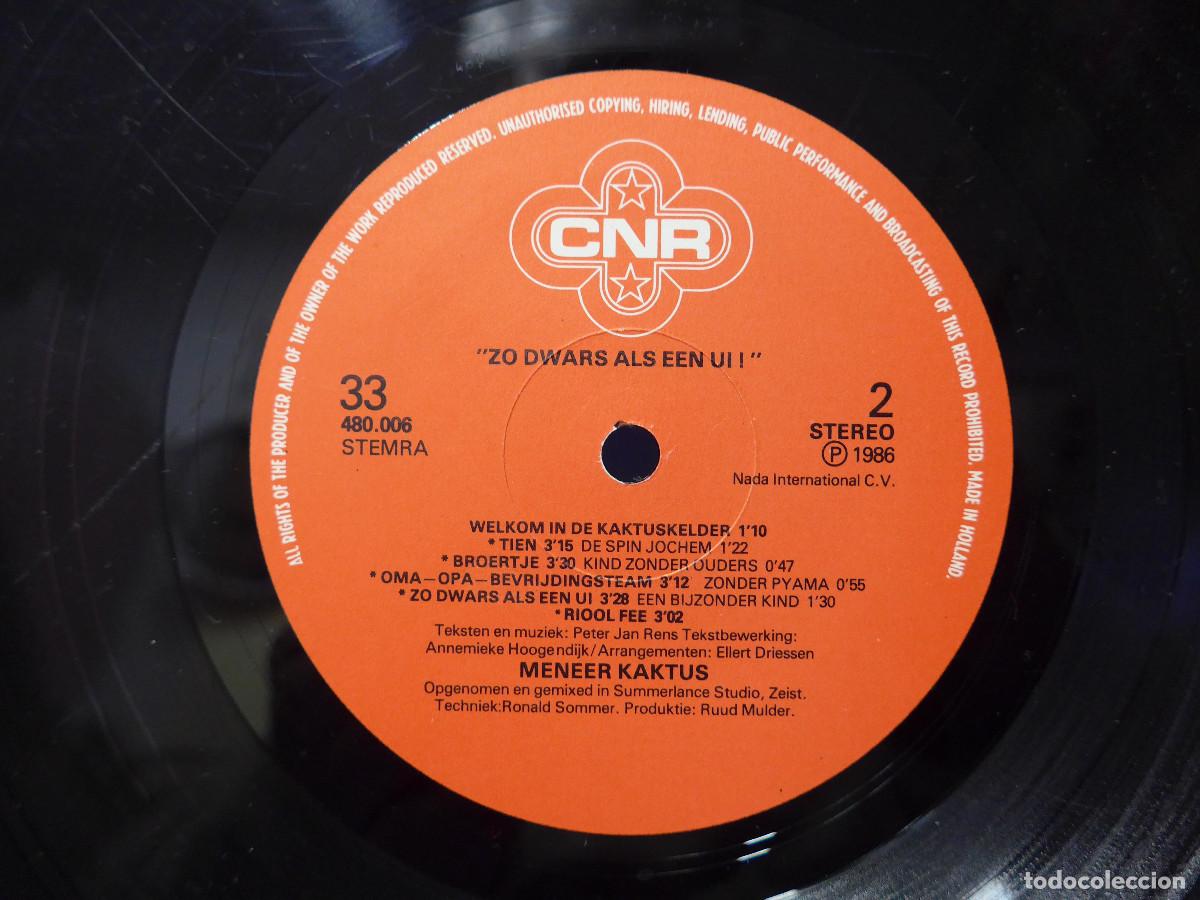 Discos de vinilo: MENEER KAKTUS ZO DWARS ALS EEN UI - Foto 9