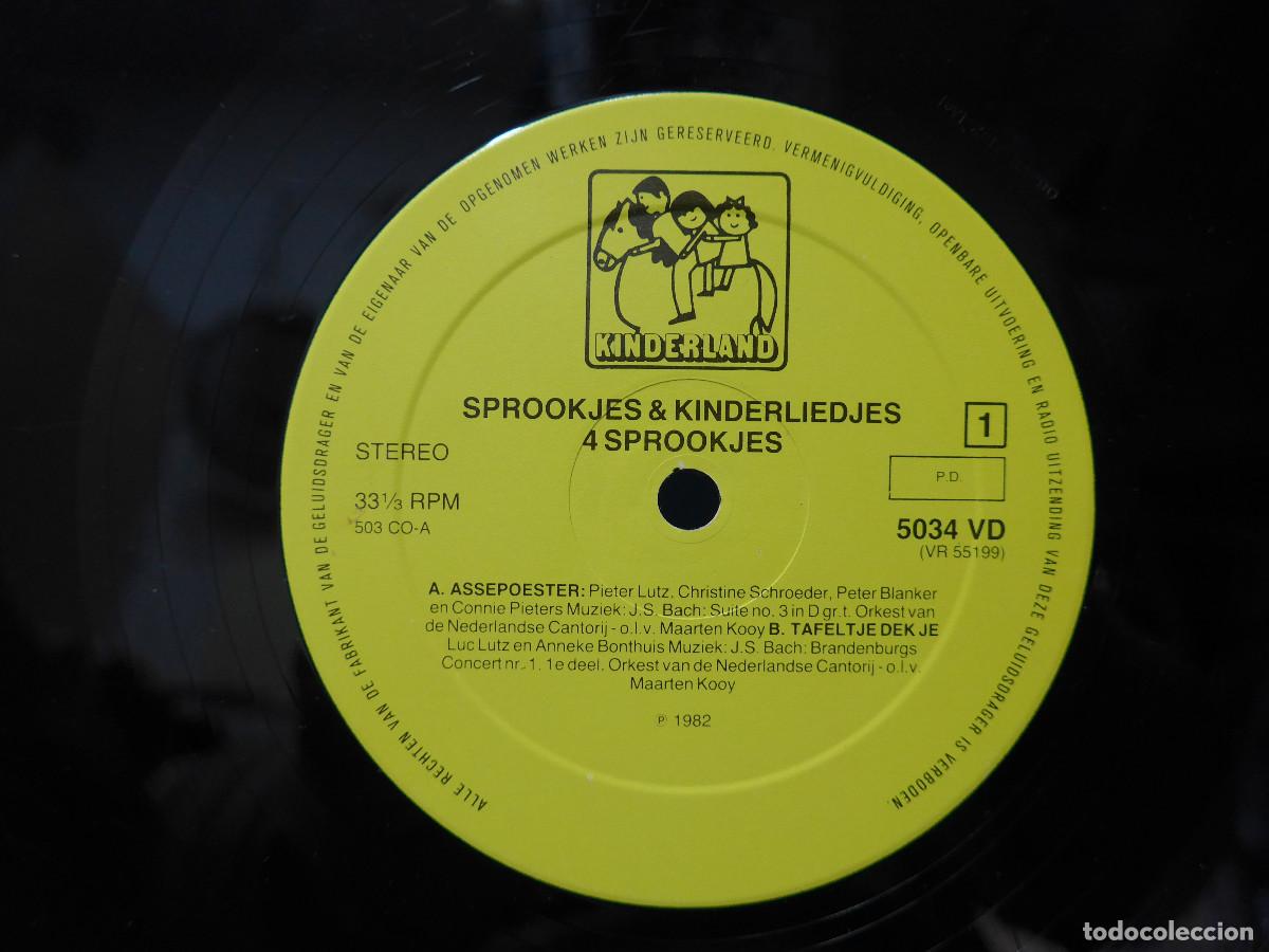 Discos de vinilo: 4 SPROOKJES & KINDERLIEDJES - Foto 6