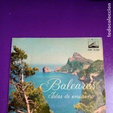 Discos de vinilo: BALEARES, ISLA DE ENSUEÑO - EP EMI 1961 - BONET DE SAN PEDRO, JOSE GUARDIOLA, LINE RENAUD, TURISMO