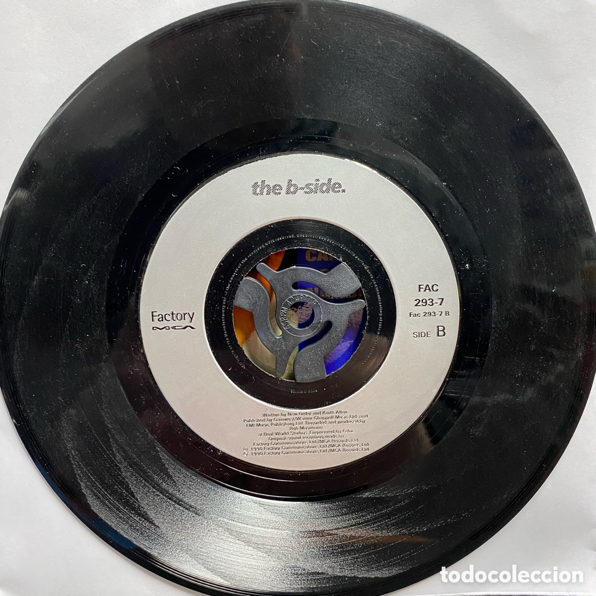 Discos de vinilo: New Order - World In Motion... (7&rdquo;, Single) Jukebox/UK - Foto 2
