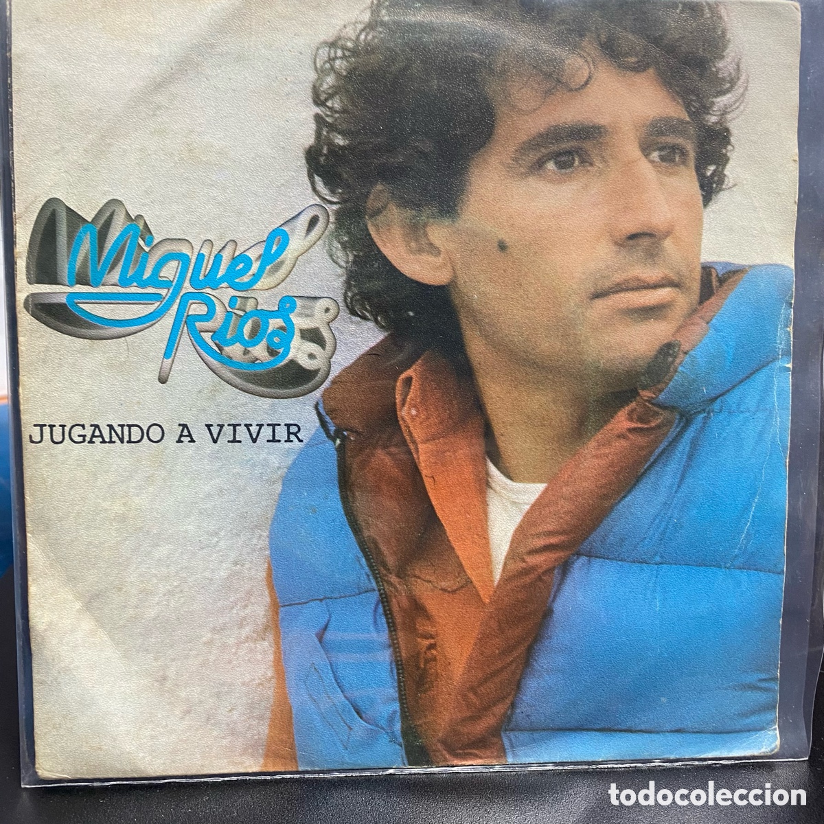 Discos de vinilo: Miguel R&iacute;os - Jugando A Vivir (7&rdquo;, Single) - Foto 1
