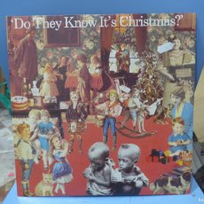 Discos de vinilo: BAND AID DO THEY KNOW IT'S CHRISTMAS