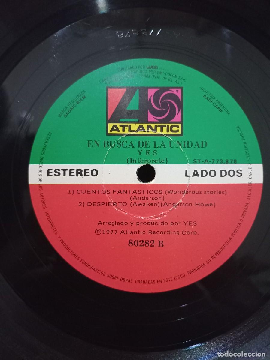 Discos de vinilo: YES - GOING FOR THE ONE / SD 19106 - 1977 - Foto 3