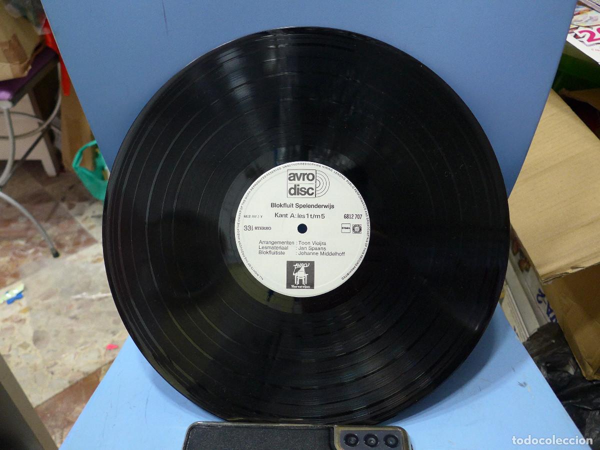 Discos de vinilo: BLOKFLUIT SPELENDERWIJS DOOR JAN SPAANS - Foto 5