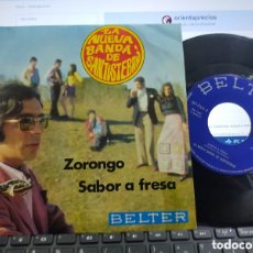 Discos de vinilo: LA NUEVA BANDA DE ALFONSO SANTISTEBAN SINGLE ZORONGO 1970
