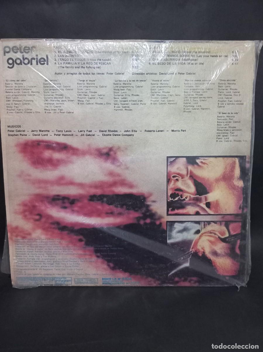 Discos de vinilo: PETER GABRIEL - PETER GABRIEL / 6302 201-B - 1982 - Foto 2