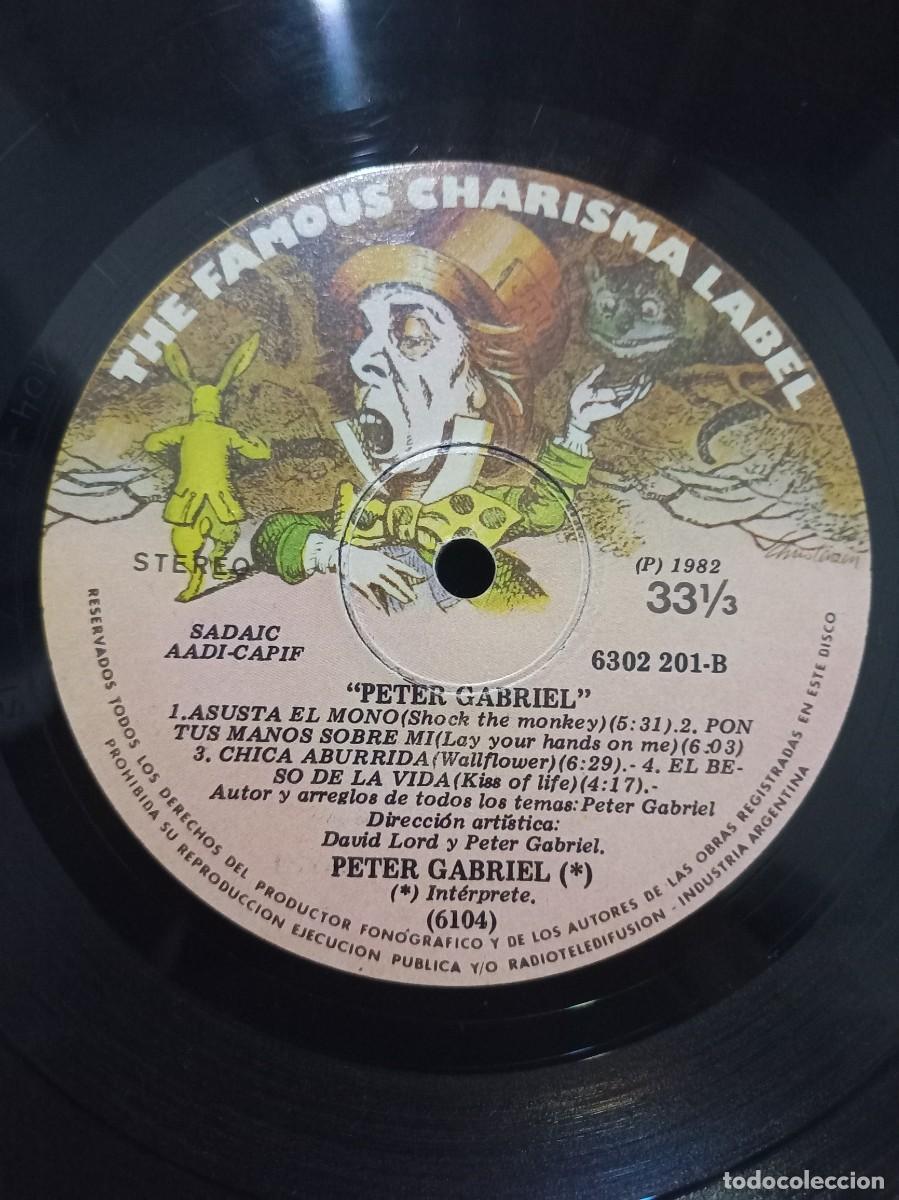 Discos de vinilo: PETER GABRIEL - PETER GABRIEL / 6302 201-B - 1982 - Foto 3