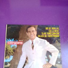 Discos de vinilo: JOSÉ GUARDIOLA – HOY DE RODILLAS +3 - EP VERGARA 1964 - MELODICA POP 60'S