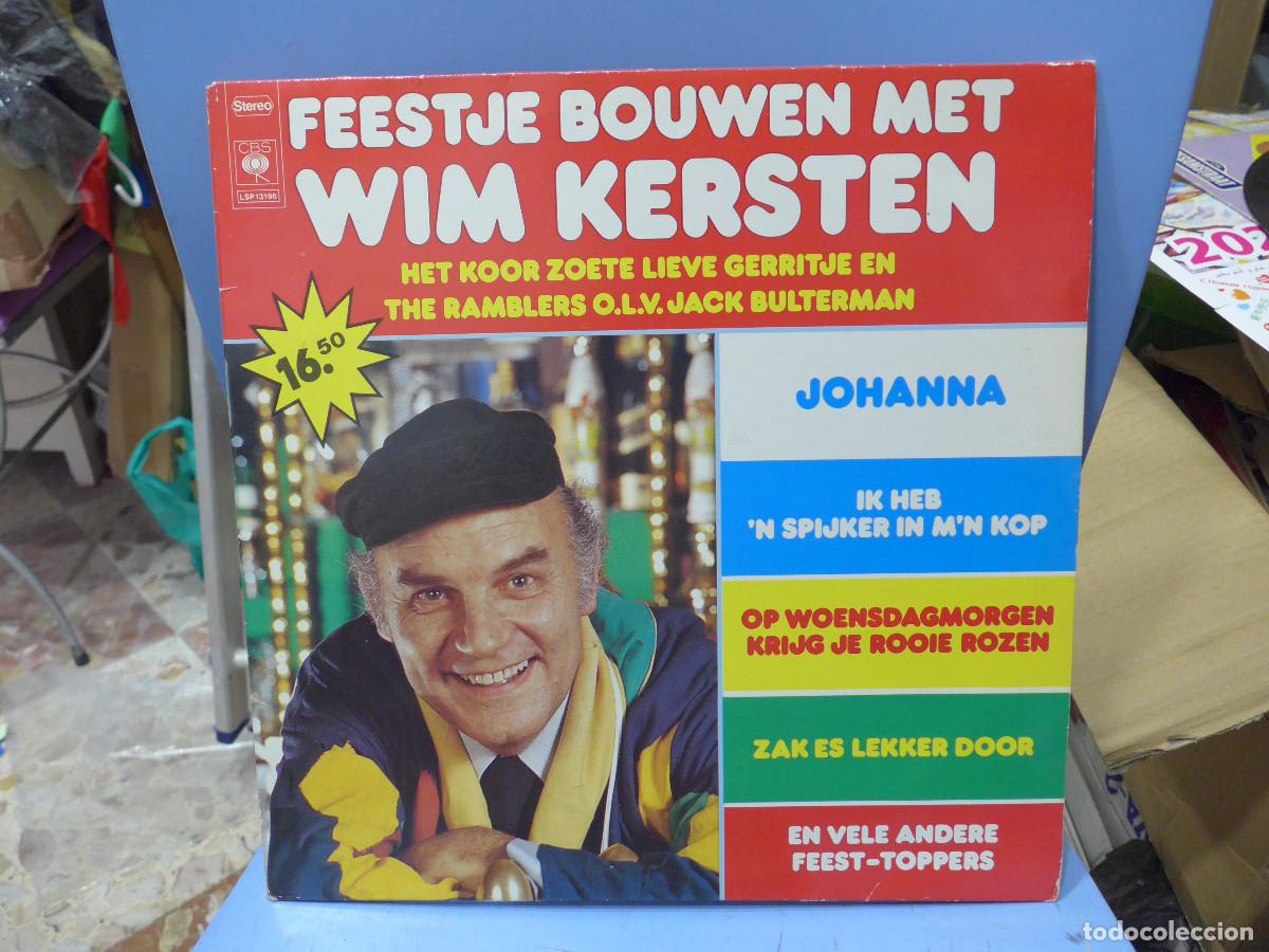 Discos de vinilo: WIM KERSTEN FEESTJE BOUWEN MET - Foto 1