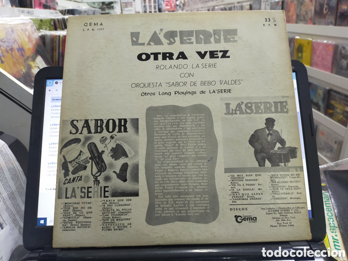 Discos de vinilo: Rolando laserie lp otra vez - Foto 2