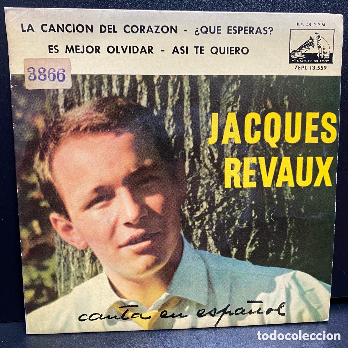 Discos de vinilo: Jacques Revaux - Canta En Espa&ntilde;ol (7&rdquo;, EP) - Foto 1