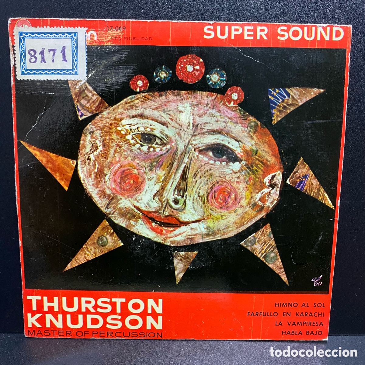 Discos de vinilo: Thurston Knudson - Master Of Percussion (7&rdquo;) - Foto 1