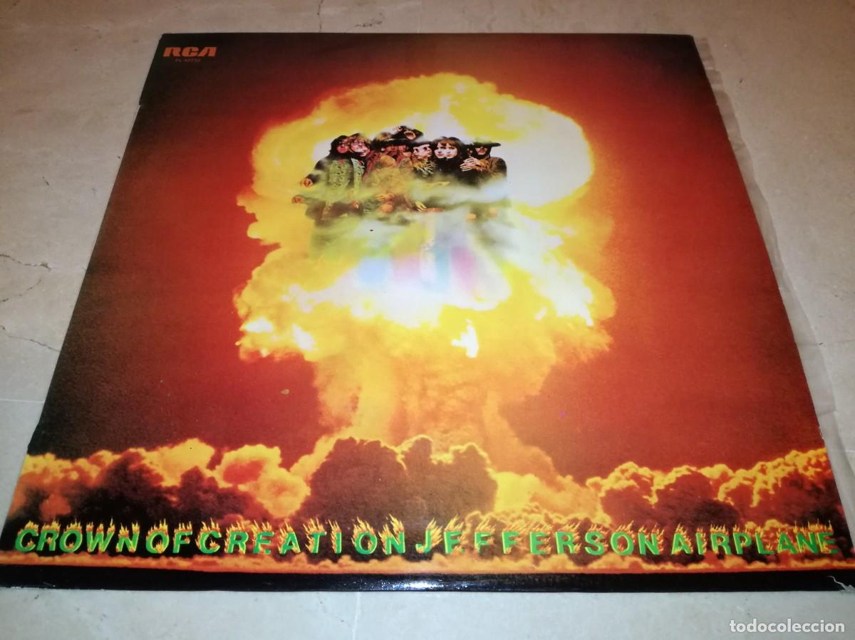 Discos de vinilo: JEFFERSON AIRPLANE-CROWN OF CREATION-EDICION ORIGINAL ESPA&Ntilde;OLA 1978-EN EXCELENTE ESTADO