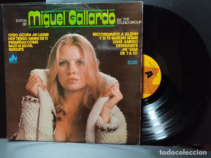 Discos de vinilo: LP THE STUDIO GROUP LOS EXITOS DE MIGUEL GALLARDO DIAL DISCOS 1977 PEPETO - Foto 1