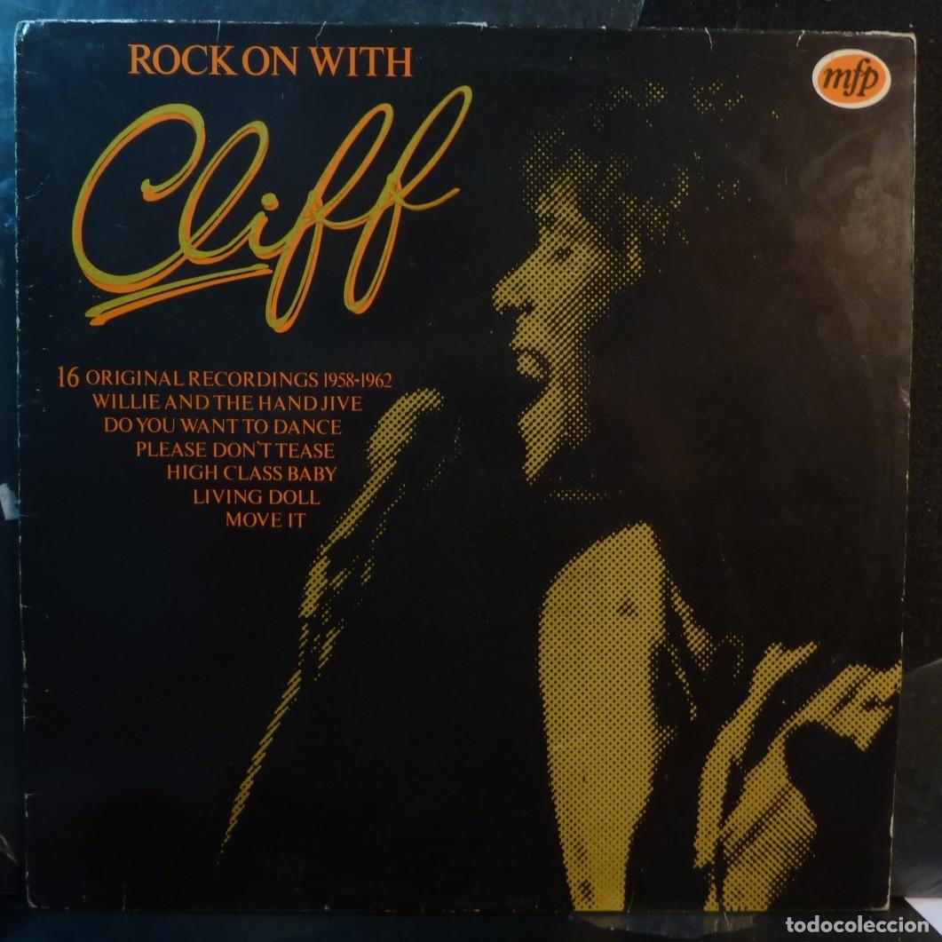 Discos de vinilo: CLIFF RICHARD // ROCK ON WITH // 1982 // LP - Foto 1