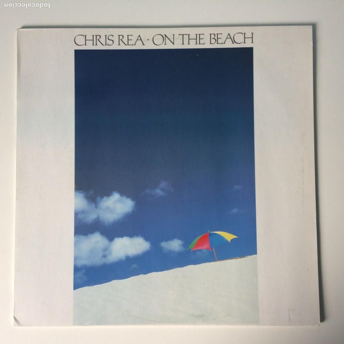 Discos de vinilo: Chris Rea &lrm;&ndash; On The Beach , Germany 1986 Magnet - Foto 1