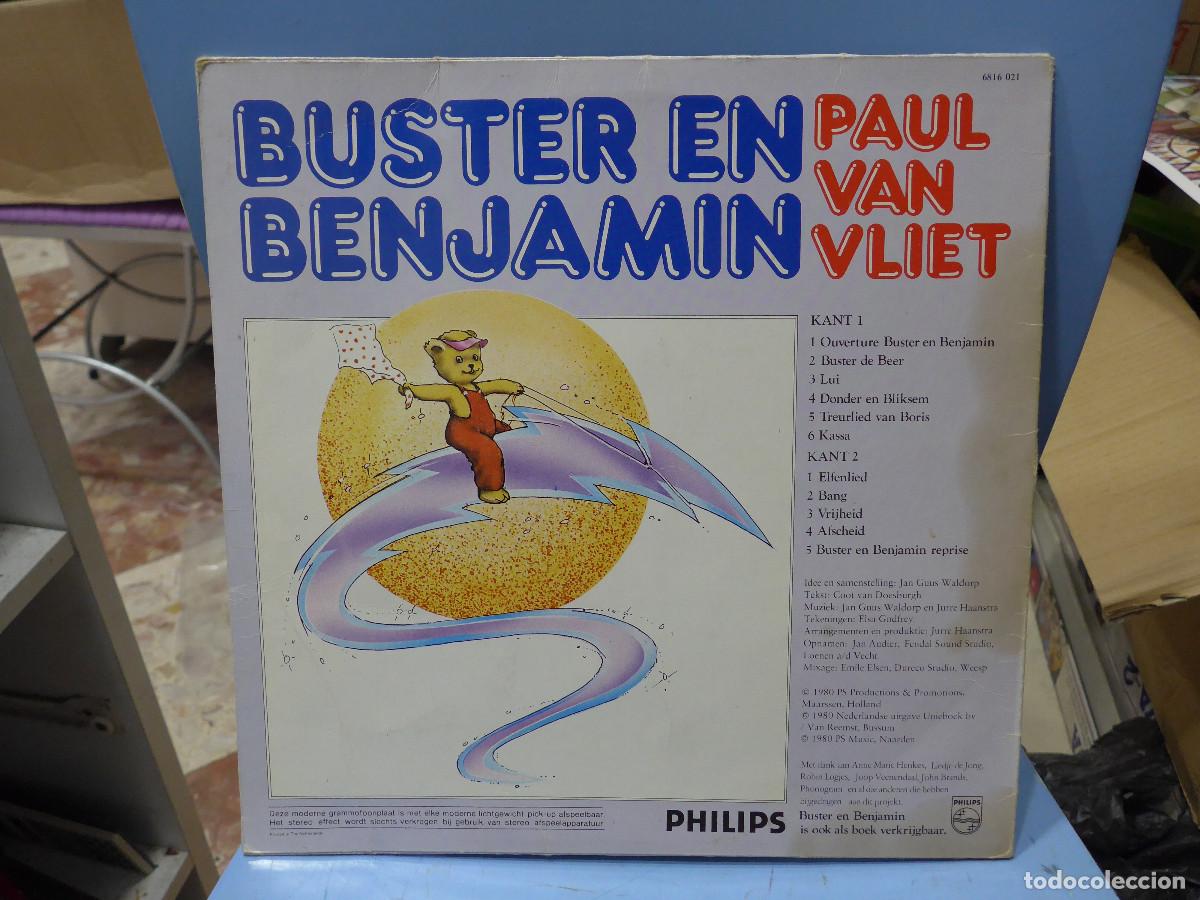 Discos de vinilo: PAUL VAN VLIET BUSTER EN BENJAMIN - Foto 2