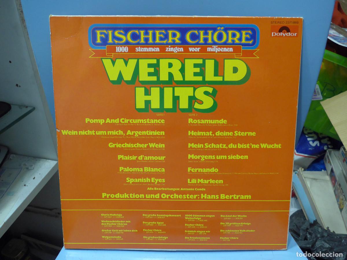 Discos de vinilo: FISCHER CHORE WERELDHITS - Foto 2