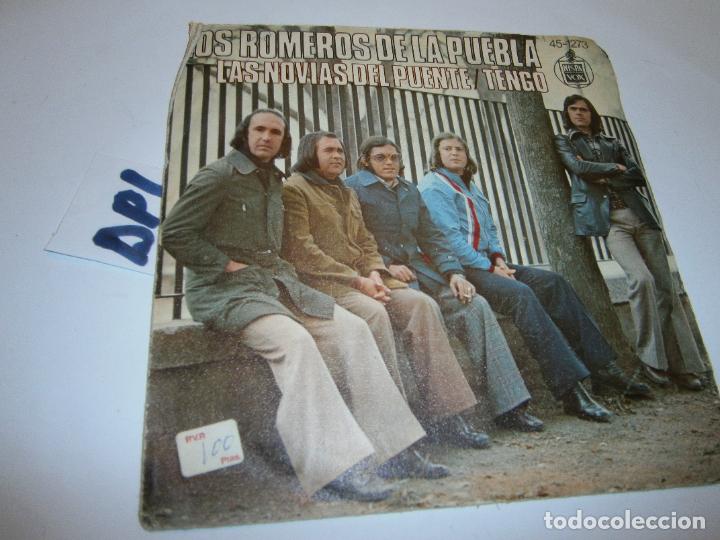 Discos de vinilo: ANTIGUO VINILO - LOS ROMEROS DE LA PUEBLA - Foto 1