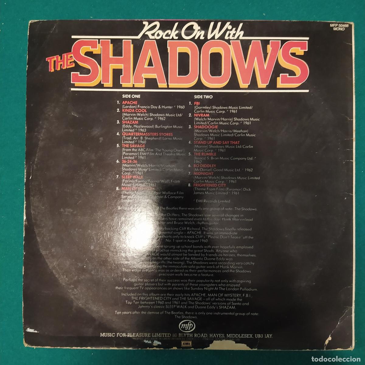 Discos de vinilo: The Shadows &ndash; Rock On With The Shadows - Foto 2