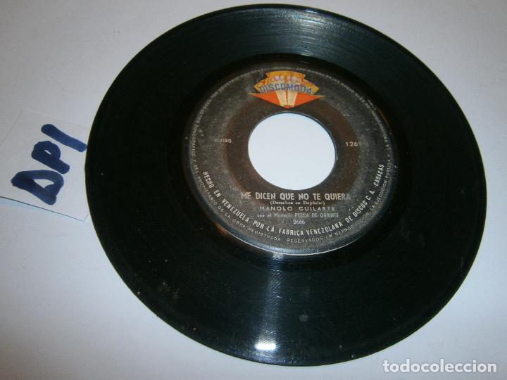 Discos de vinilo: ANTIGUO VINILO - MANOLO GUILARTE - Foto 1