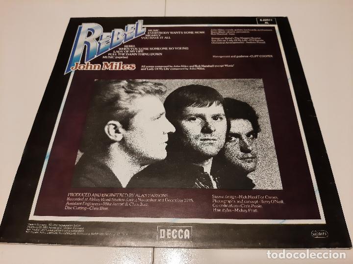 Discos de vinilo: JOHN MILES -REBEL- LP DISCO VINILO - Foto 9