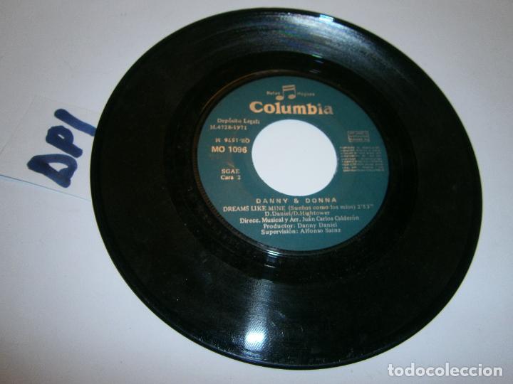 Discos de vinilo: ANTIGUO VINILO - DANNY Y DONNA - Foto 1