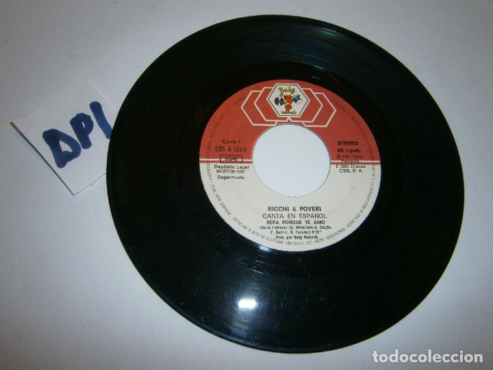 Discos de vinilo: ANTIGUO VINILO - RICCHI AND POVERI - Foto 1