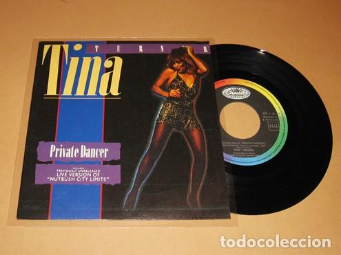 Discos de vinilo: TINA TURNER - PRIVATE DANCER - SINGLE - 1984 - Foto 1