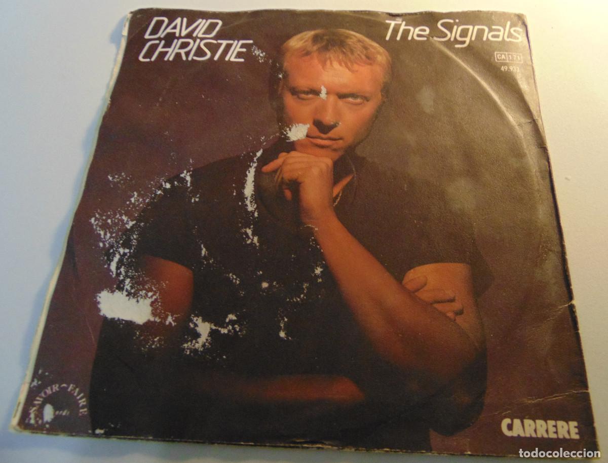 Discos de vinilo: DAVID CHRISTIE - SADDLE UP - SINGLE 1982 - Foto 2