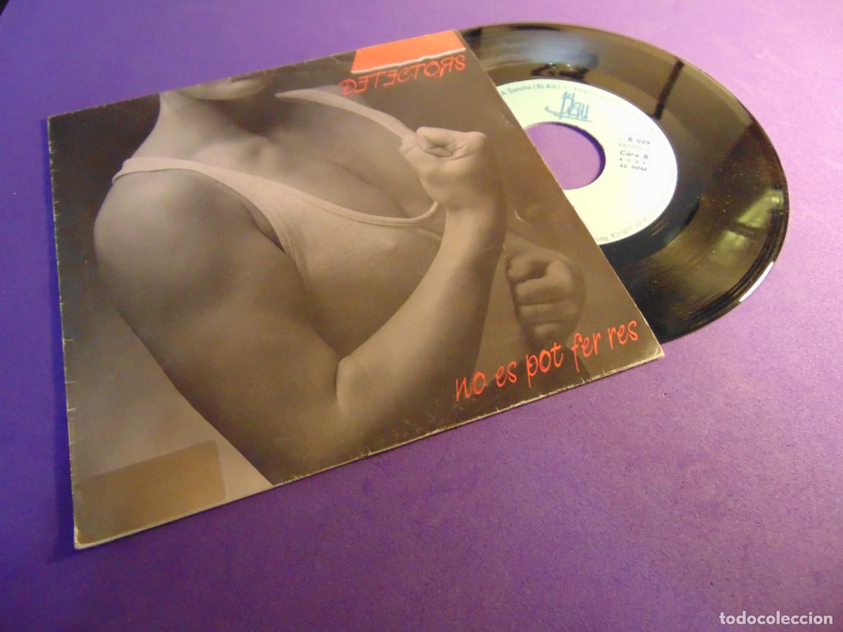 Discos de vinilo: DETECTORS - NO ES POT FER RES - SINGLE 1986 - Foto 2