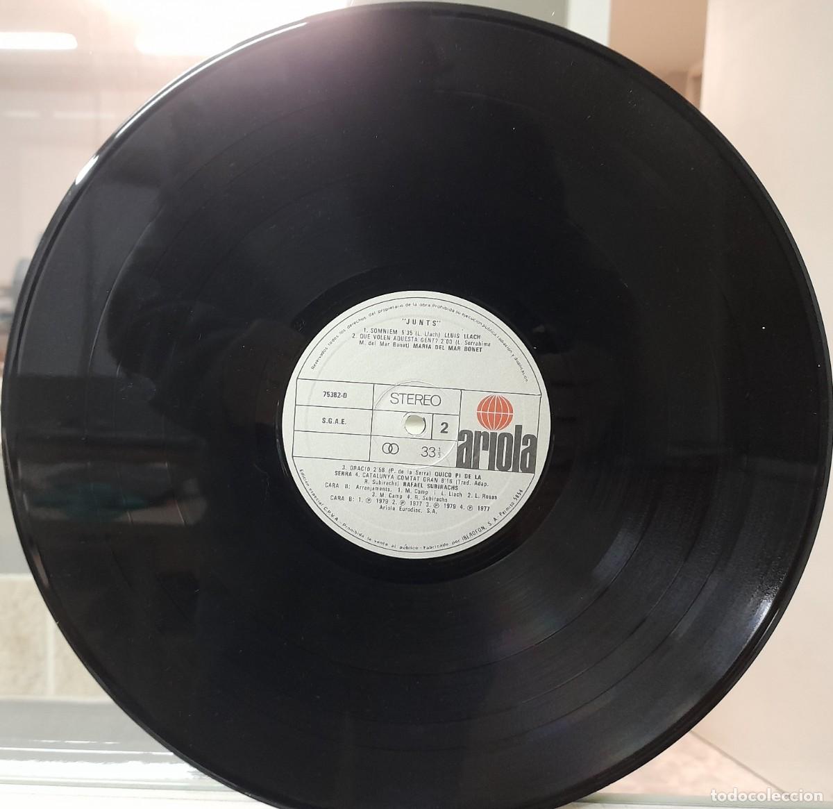 Discos de vinilo: LP JUNTS (1981) - Foto 4