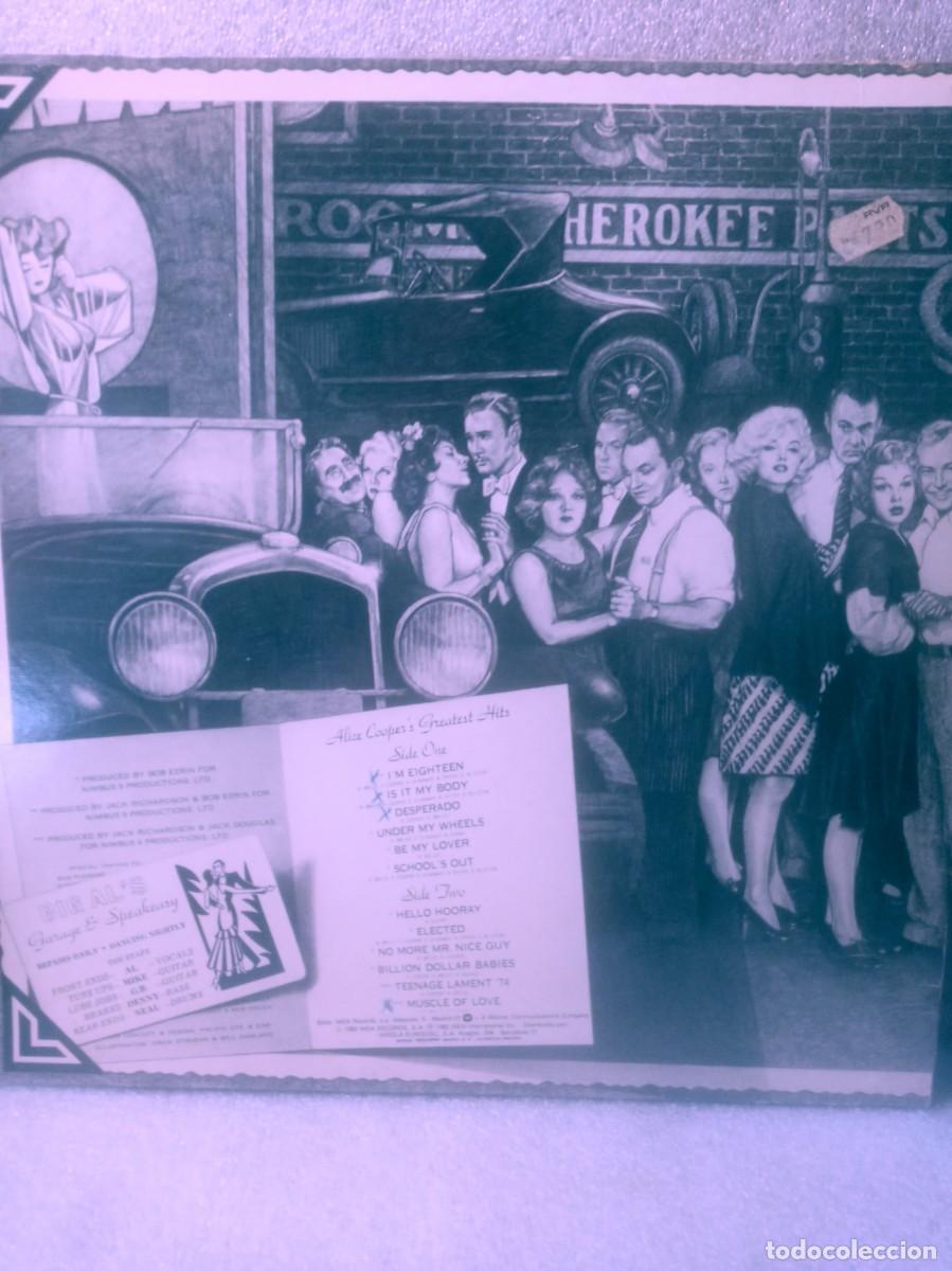 Discos de vinilo: ALICE COOPER-GREATEST HITS. - Foto 3