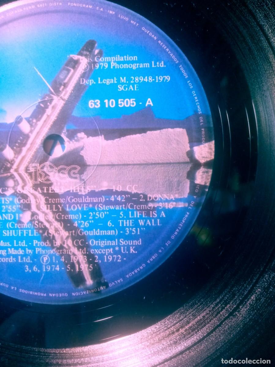Discos de vinilo: 10cc-GREATEST HITS. - Foto 3