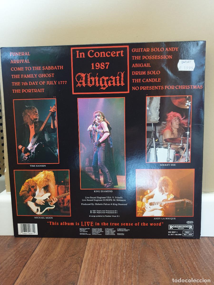 Discos de vinilo: KING DIAMOND IN CONCERT 1987 - Foto 6
