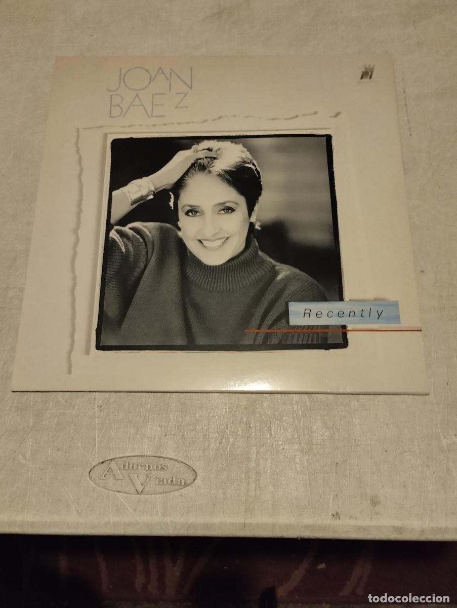 Discos de vinilo: Joan Baez LP Recently Esp.1988 - Foto 1