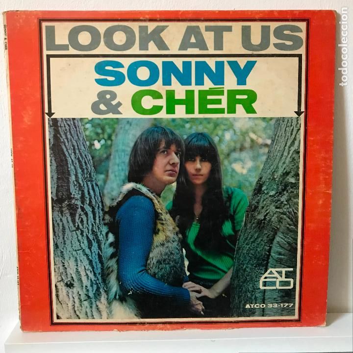 Discos de vinilo: Sonny & Cher. Look At Us. USA - Foto 1